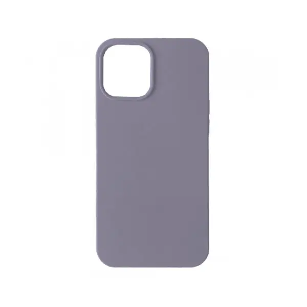 ЧОХОЛ SILICONE CASE FULL COPY ДЛЯ IPHONE 15 (46) LAVANDER, СІРИЙ