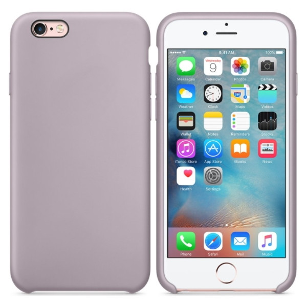 MR1_80172 Чохол silicone case для iphone 6 plus, 6s plus, оригінал lavender SILICONE CASE
