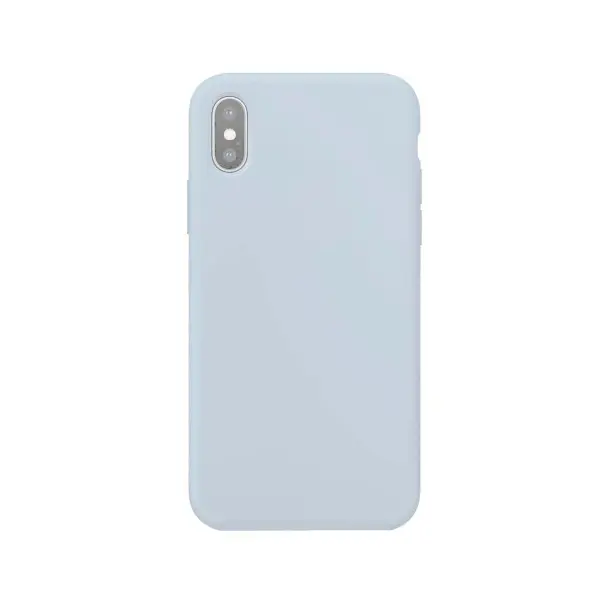 MR4_3894 Чохол silicone case full copy для iphone x, xs (43) light синій 