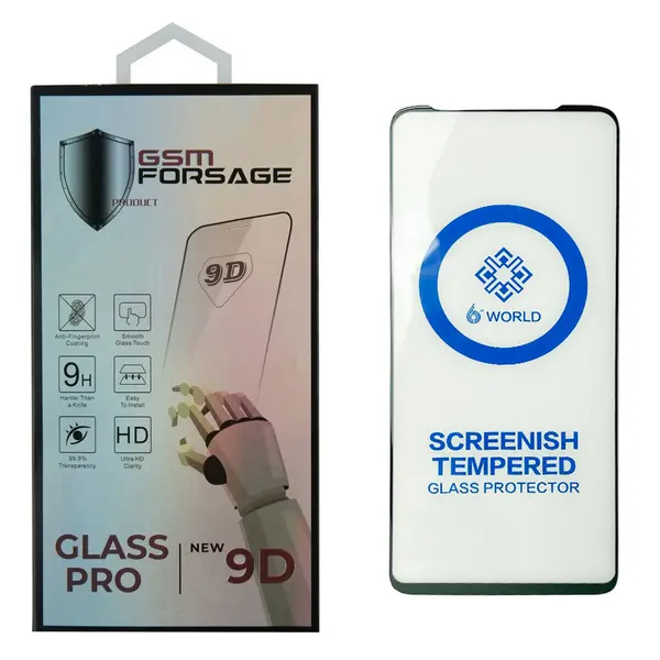 MR1_108018 Захисне скло premium tempered glass для infinix hot 12, hot 12 play, hot 20 (6.82) чорний PRC