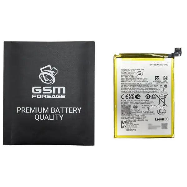 MR1_111271 Акумулятор qf50 (5000mah) для motorola g04, moto g34 5g, moto g play premium quality PRC