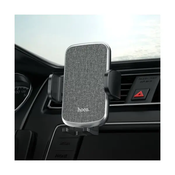 MR4_133855 Автотримач hoco ca94 polaris push-type вихід повітря car holder, чорний HOCO