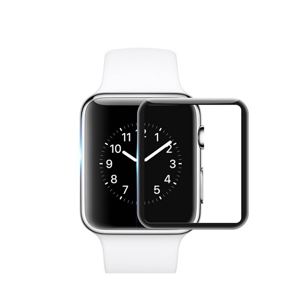 MR3_107337 Захисна плівка для apple watch 40mm (0.2mm, 3d чорна) polycarbone PRC