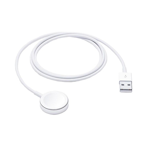 MR3_106858 Кабель зарядки смарт-годинника apple watch magnetic charging cable (mklg2, mklg2cha) 1m білий PRC