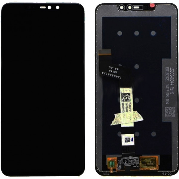 MR1_80398 Дисплей телефона для redmi note 6 pro, у зборі з сенсором, чорний PRC
