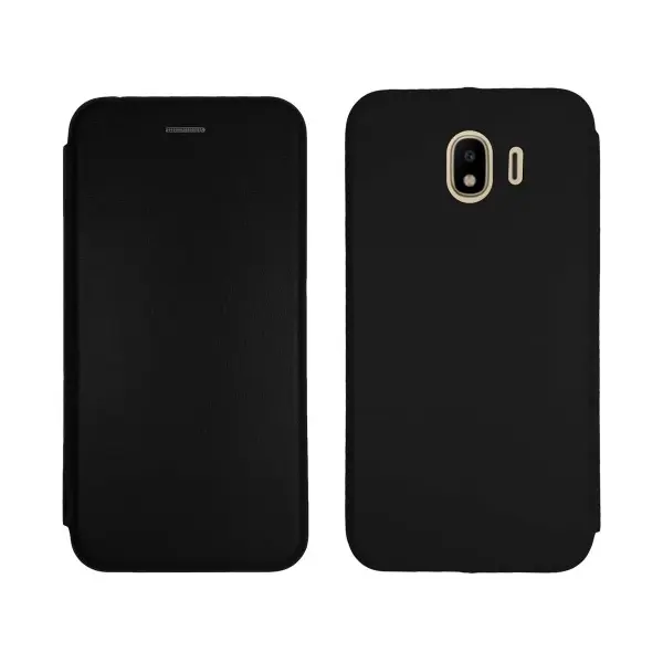 MR4_12116 Чохол-книжка level для samsung j4 2018, чорний 