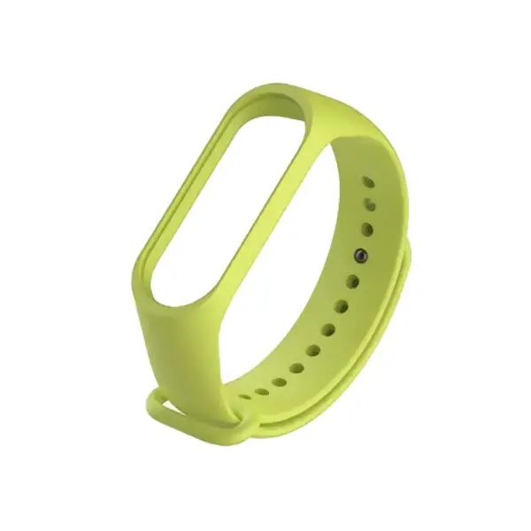 MR4_10659 Ремінець для xiaomi mi band 3, 4 lime 