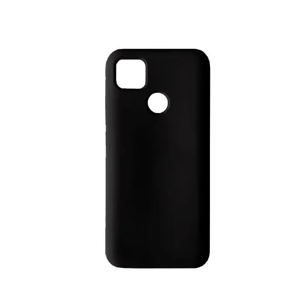 MR4_9799 Чохол silicone case full для redmi 9c, 10a, чорний 