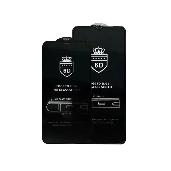 ЗАХИСНЕ СКЛО 6D ANTI-STATIC ДЛЯ IPHONE 6, 6S, БІЛИЙ (ТЕХ. ПАК)