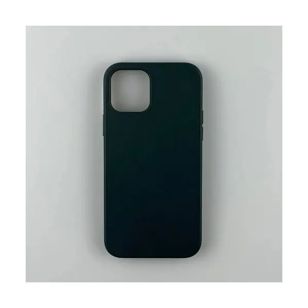 ЧОХОЛ LEATHER CASE WITH MAGSAFE ДЛЯ IPHONE 12 PRO MAX FOREST ЗЕЛЕНИЙ