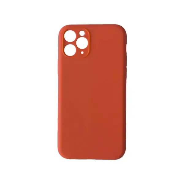 ЧОХОЛ SILICONE CASE FULL CAMERA COPY ДЛЯ IPHONE 11 PRO (66) KUMQUAT