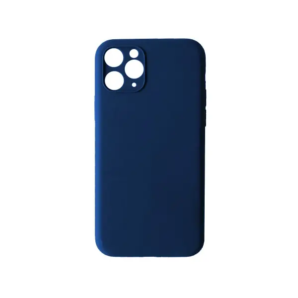 ЧОХОЛ SILICONE CASE FULL CAMERA COPY ДЛЯ IPHONE 11 PRO MAX (63) DEEP NAVY
