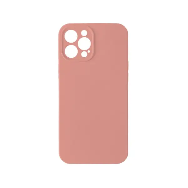 ЧОХОЛ SILICONE CASE FULL CAMERA COPY ДЛЯ IPHONE 12 PRO (6) LIGHT РОЖЕВИЙ