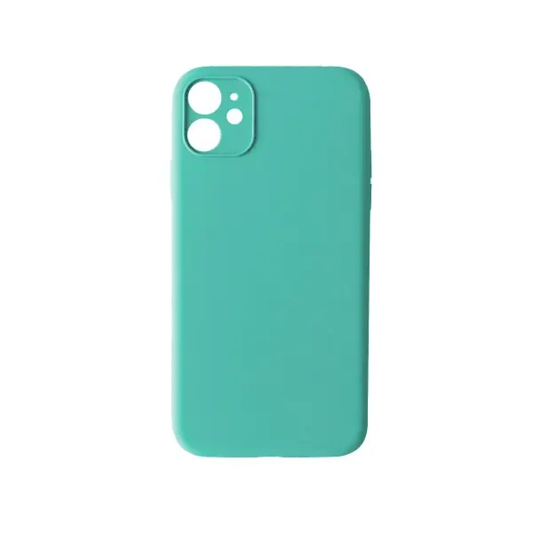 ЧОХОЛ SILICONE CASE FULL CAMERA COPY ДЛЯ IPHONE 12 (21) AZURE