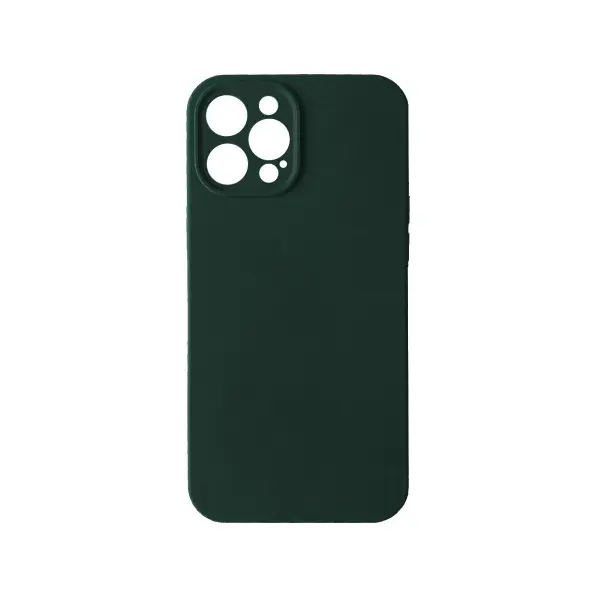 ЧОХОЛ SILICONE CASE FULL CAMERA COPY ДЛЯ IPHONE 12 PRO MAX (64) CYPRUS ЗЕЛЕНИЙ