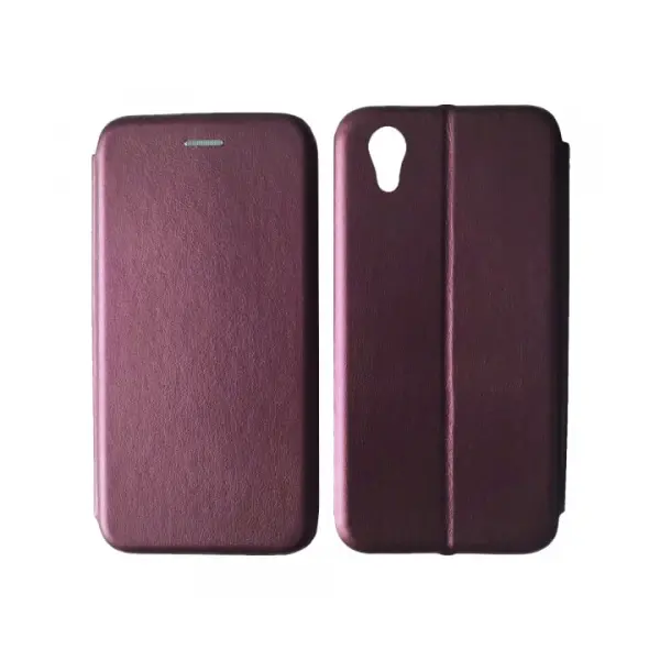 ЧОХОЛ-КНИЖКА LEVEL ДЛЯ ZTE BLADE L8 MARSALA