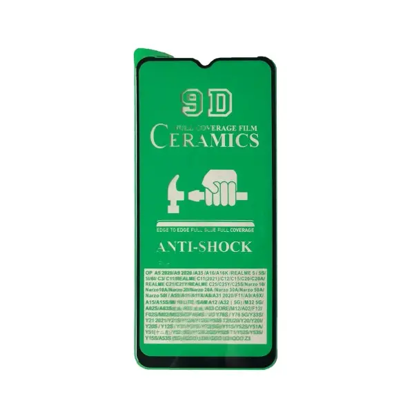 MR4_13251 Захисне скло ceramic для samsung a23 (a235), чорний (тех. пак) 