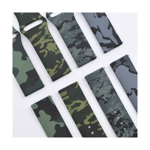 РЕМІНЕЦЬ SILICONE 20MM, PIXEL ARMY