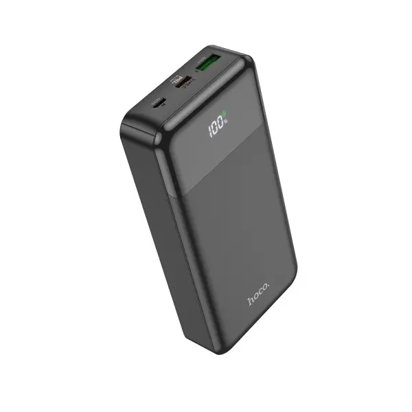ЗОВНІШНІЙ АКУМУЛЯТОР POWER BANK HOCO J102A COOL FIGURE PD20W, QC3.0 20 000MAH, ЧОРНИЙ