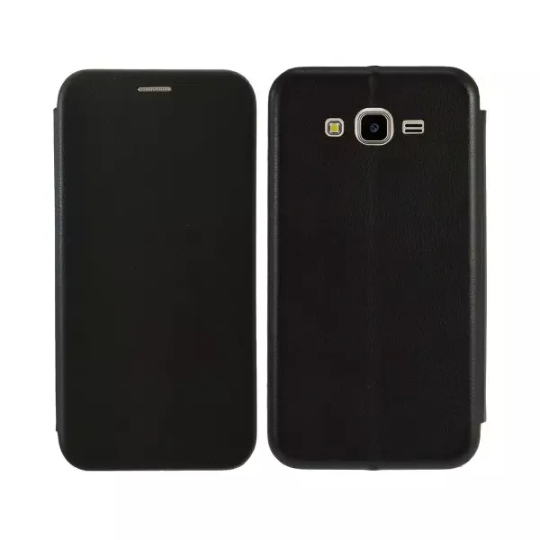 MR4_11618 Чохол-книжка level для samsung j7, чорний 
