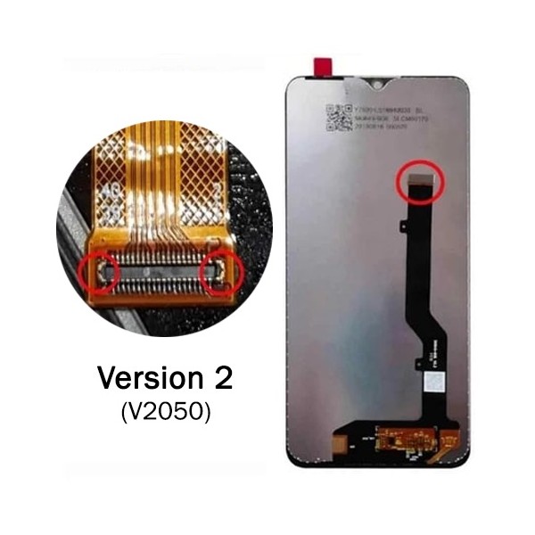 MR3_108428 Дисплей телефона для zte blade 20 smart (2019), (v2050), blade 10 prime, у зборі з сенсором, чорний PRC