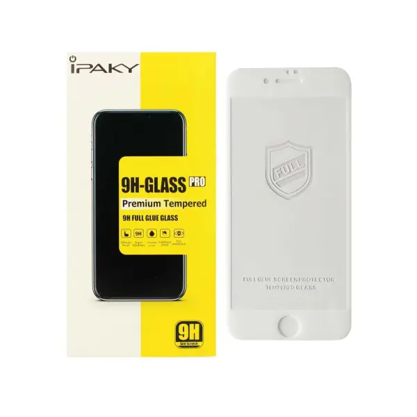MR4_16627 Захисне скло ipaky для iphone 7, 8, білий 