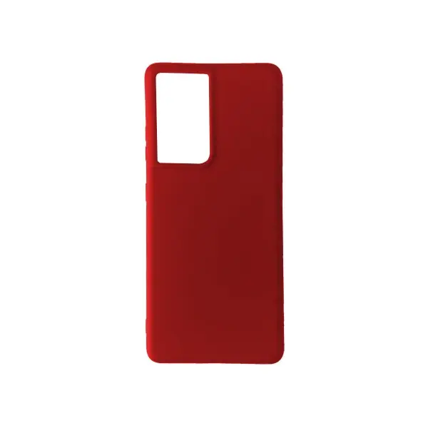 ЧОХОЛ SILICONE CASE FULL ДЛЯ SAMSUNG S21 ULTRA ЧЕРВОНИЙ