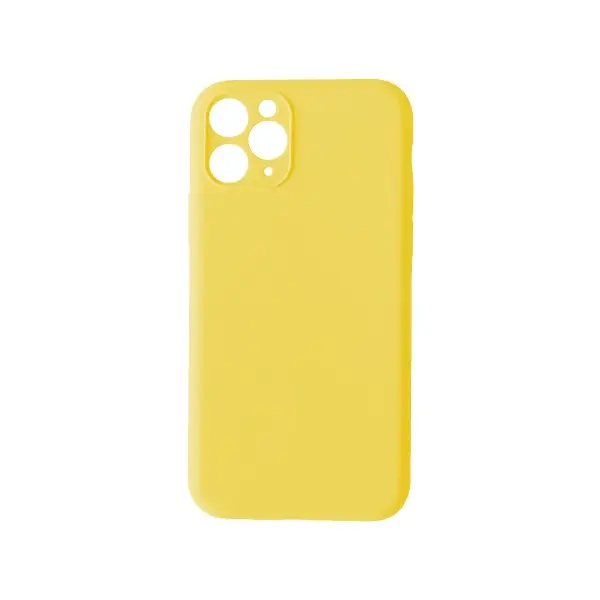 ЧОХОЛ SILICONE CASE FULL CAMERA COPY ДЛЯ IPHONE 11 PRO (4) ЖОВТИЙ
