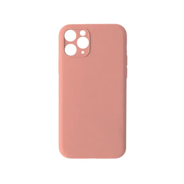 ЧОХОЛ SILICONE CASE FULL CAMERA COPY ДЛЯ IPHONE 11 PRO MAX (6) LIGHT РОЖЕВИЙ