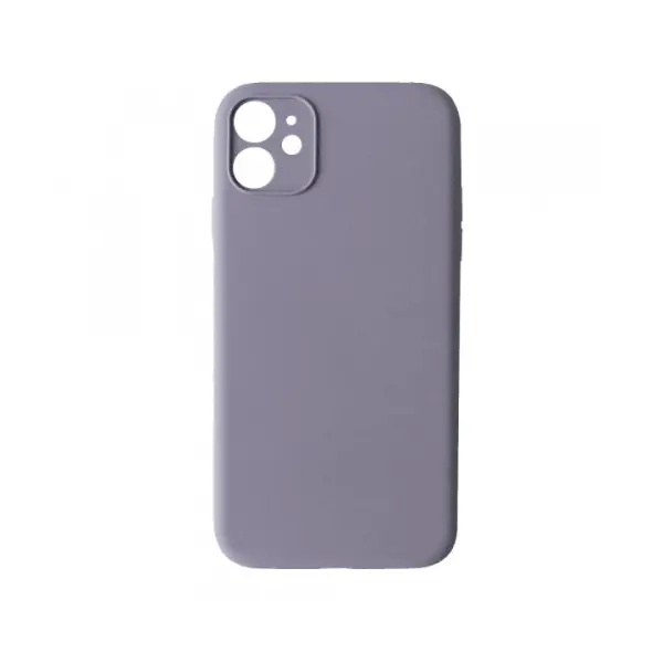 MR4_15184 Чохол silicone case full camera copy для iphone 11 (46) lavander, сірий 