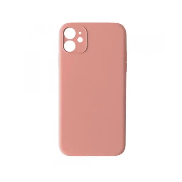 ЧОХОЛ SILICONE CASE FULL CAMERA COPY ДЛЯ IPHONE 11 (6) LIGHT РОЖЕВИЙ
