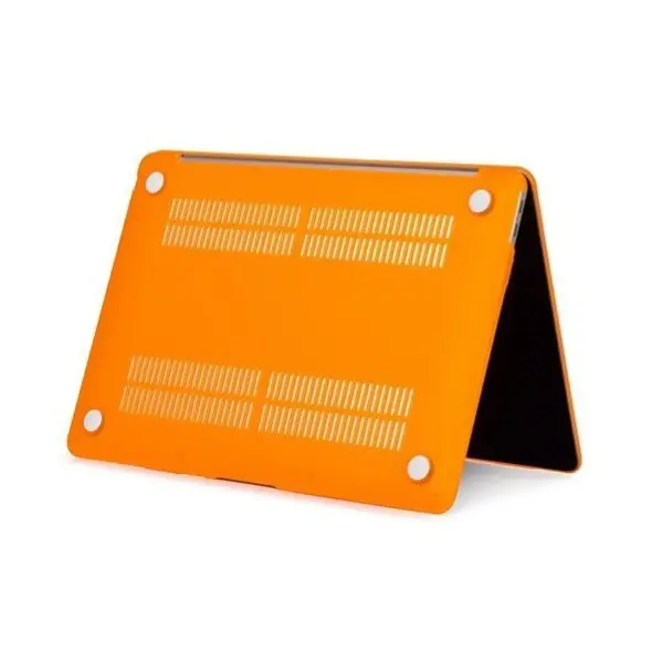 НАКЛАДКА CRYSTAL CASE ДЛЯ MACBOOK NEW AIR 13.3 M1 (A1932, A2179, A2337) ПОМАРАНЧЕВИЙ