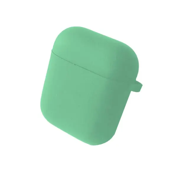 MR4_15741 Чохол для airpods 1, 2 silicone case, microfiber mint 