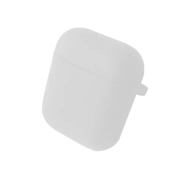 MR4_15751 Чохол для airpods 1, 2 silicone case, microfiber, білий 