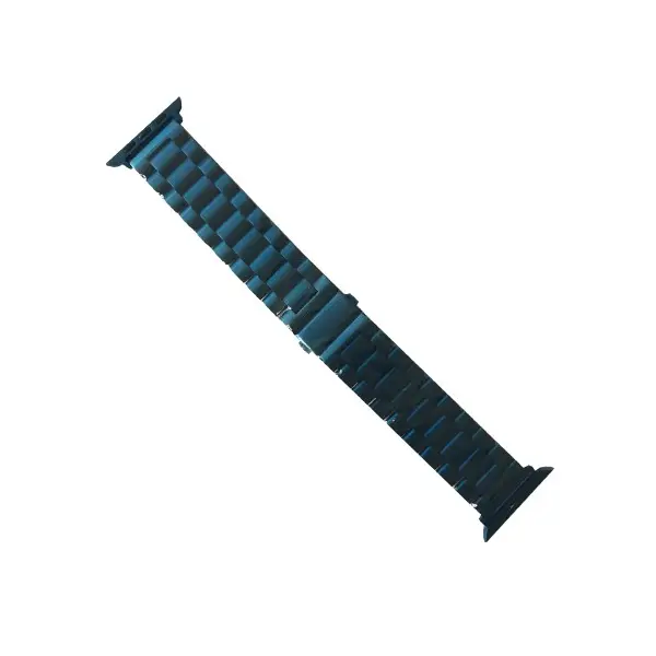 РЕМІНЕЦЬ ДЛЯ APPLE WATCH 3-BEAD METAL BAND 38, 40MM СИНІЙ