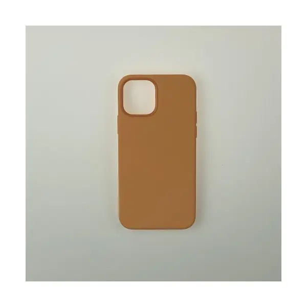 MR4_16468 Чохол silicone case copy with magsafe для iphone 12 pro max cantaloupe 