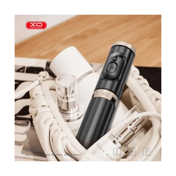МОНОПОД XO SS14 INTEGRATED HIDDEN REINFORCED TRIPOD 72СМ, ЧОРНИЙ