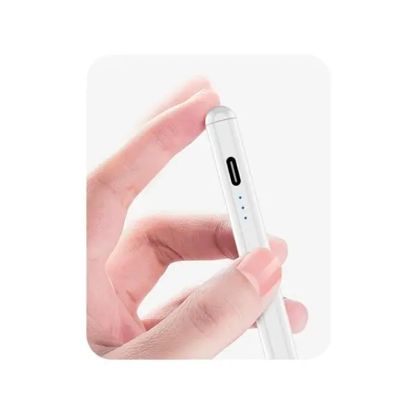 СТІЛУС XO ST-03 UPGRADED IPAD SPECIAL ANTI MISCONTACT MAGNETIC ABSORBING CAPACITOR, БІЛИЙ