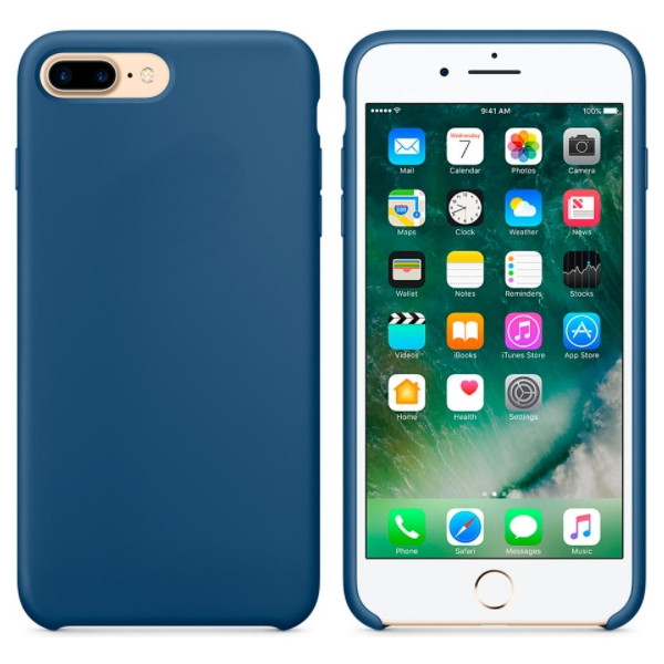 MR1_80975 Чохол silicone case для iphone 7 plus, 8 plus, оригінал ocean синій SILICONE CASE