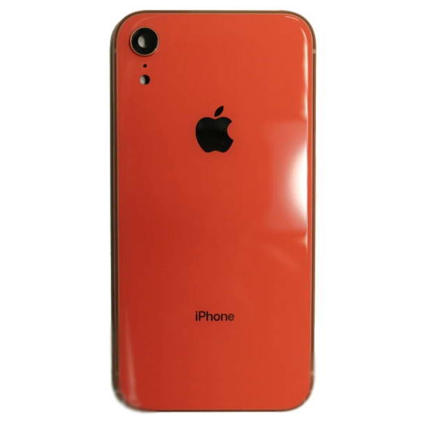 MR1_81087 Корпус телефона для iphone xr (з кнопками та sim лотком) coral PRC