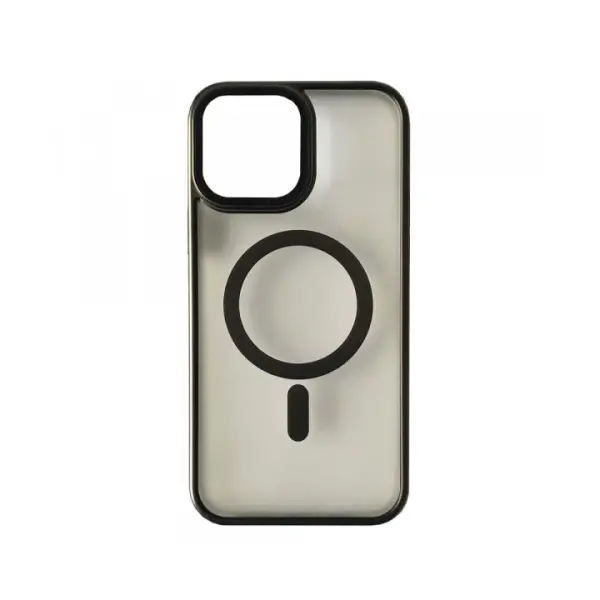 MR4_19397 Чохол perfect case with magsafe для iphone 14 pro max titanium, чорний 