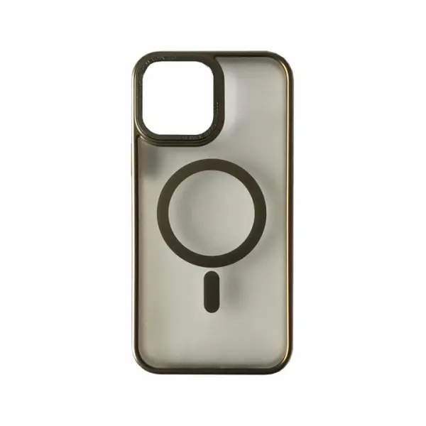 MR4_19495 Чохол perfect case with magsafe для iphone 15 pro titanium, сірий 