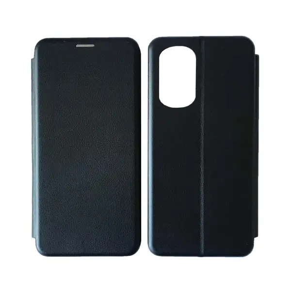 MR4_19607 Чохол-книжка level для tecno camon 19, чорний 