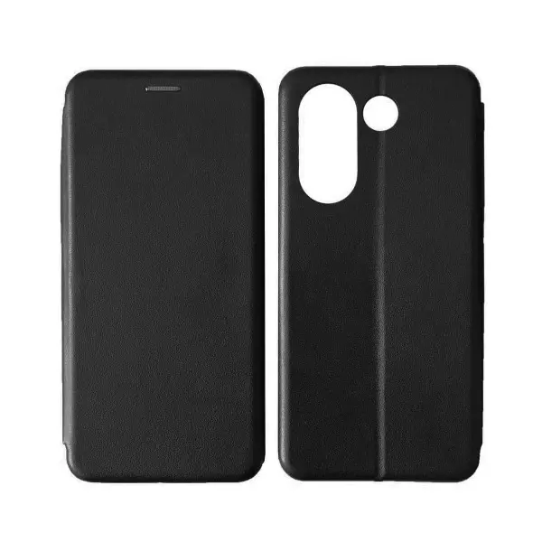 MR4_19608 Чохол-книжка level для tecno camon 20, чорний 