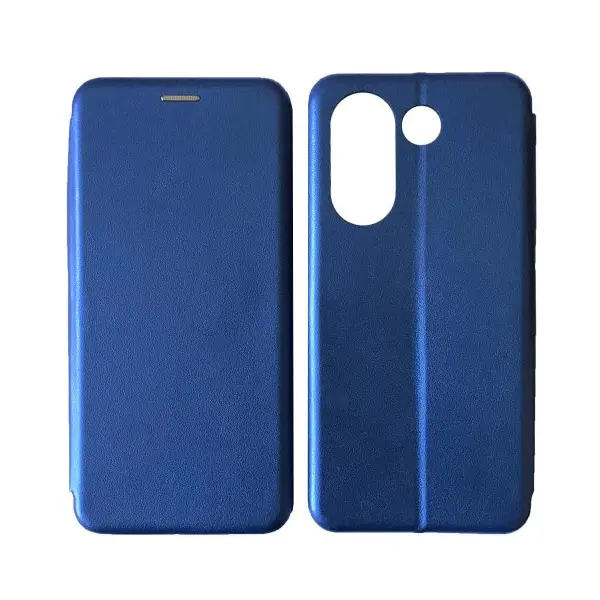 ЧОХОЛ-КНИЖКА LEVEL ДЛЯ TECNO CAMON 20 СИНІЙ