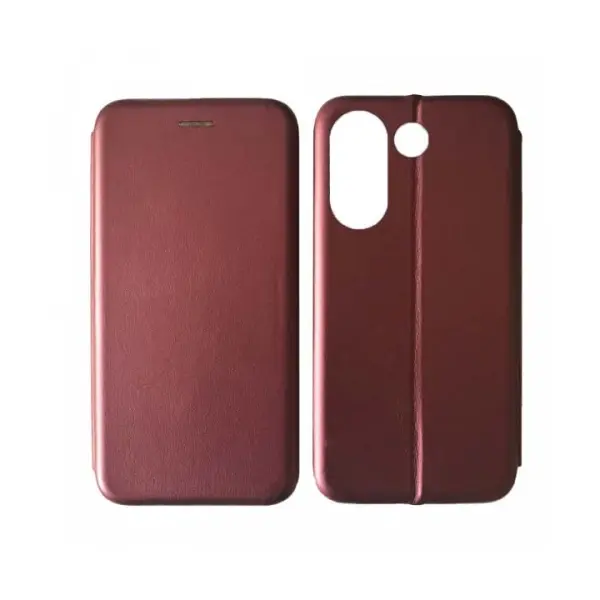 ЧОХОЛ-КНИЖКА LEVEL ДЛЯ TECNO CAMON 20 MARSALA
