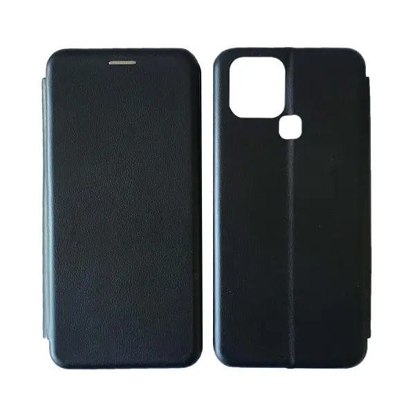 MR4_19614 Чохол-книжка level для infinix smart 6, чорний 