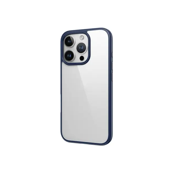 MR4_19660 Чохол rock guard transparent series для iphone 15 titanium синій 
