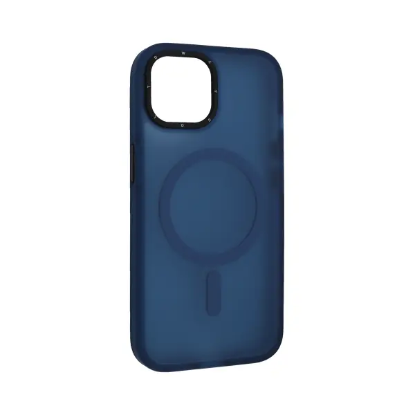 ЧОХОЛ TOTAL MATTE MAGSAFE ДЛЯ IPHONE 14 PRO DARK СИНІЙ