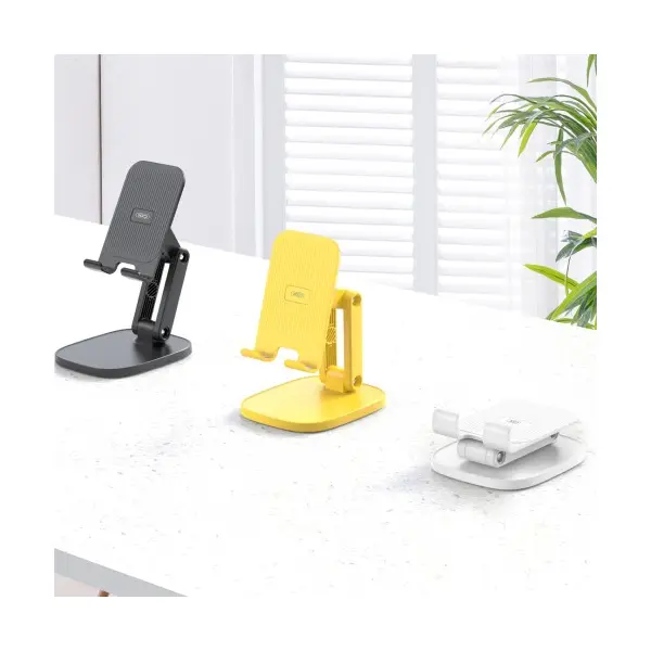 НАСТІЛЬНИЙ ТРИМАЧ XO C127 FASHIONABLE AND COLORFUL DESKTOP PHONE HOLDER ЖОВТИЙ